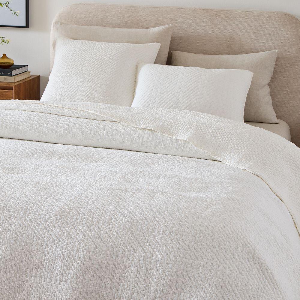 Reflections Matelasse Bedspread Pillowcases West Elm UK